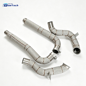 Downpipe haute performance pour Mercedes AMG GT GTS GTC GTR C190 M178 4.0T V8 Biturbo en acier inoxydable 304, fixation directe - Product Image 3