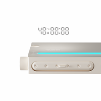 Robinet thermostatique chromé poli de style moderne, système de douche à poignée unique, douche de luxe nouvelle arrivée pour salle de bain