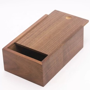 Giáng sinh khuyến mãi bao bì bằng gỗ biểu tượng tùy chỉnh hộp tre bao bì hộp quà tặng với nam châm - Product Image 4