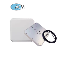 Nuevo rango de lectura 9dbi Original 8 metros ~ 12 metros Lector UHF RS232 RS485 Weigand UHF Lector de rango medio