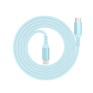 100W 5A siêu nhanh sạc cáp với e-marker Chip Loại C để C Silicone Cáp dữ liệu USB cho iPhone <span class=keywords><strong>Android</strong></span> điện thoại - Product Image 6