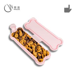 Wingenes alimentatore per animali domestici ecologico rialzato ciotola per animali domestici in Silicone portatile alimentatore lento in Silicone - Product Image 4