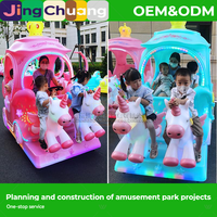 Coche de parachoques eléctrico con pedales, nuevo, para niños, coche cuadrado, para mercado nocturno, puesto de aparcamiento, coche de diversión, coche luminoso para padres e hijos