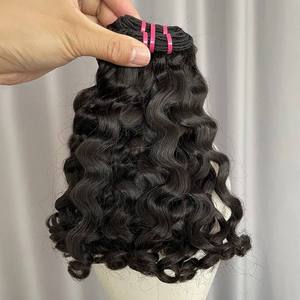 Original 12A Remy Vietnamese Natural Wave Water Wave Deep Wave High Quality Human Hair Bundle Extensions <strong>Haosi</strong> 100g Packaged - Product Image 5