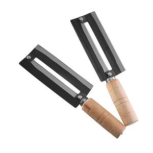 سكين مقشرة صغيرة من الفولاذ المقاوم للصدأ عالية الكربون الصلب مع مقبض خشبي - Product Image 1