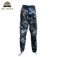 Ensemble uniforme tactique personnalisé de style BDU, unisexe, en polyester/coton Ripstop, chemise et pantalon de chasse, disponible en motif rayé tigre