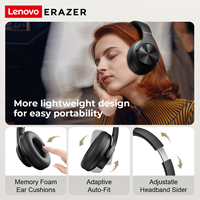 Casque ERAZER G50 ANC à réduction de bruit active, son stéréo HiFi de qualité HD, casque pour le jeu et le sport