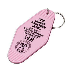 Llavero de Plástico ABS Transparente con Purpurina Personalizado, Etiquetas de Equipaje Retro para Llaves y Maletas, para un Estilo Personalizado - Product Image 4