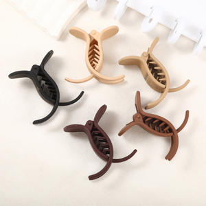 Clip à cheveux en plastique haut de gamme, couleur unie, simple et polyvalent, pour fixer les chignons, accessoire de cheveux <span class=keywords><strong>magique</strong></span> pour les célébrités d'Internet - Product Image 2