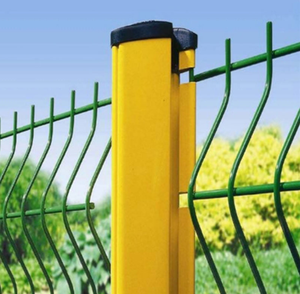 Trực tiếp sản xuất giá tốt tam giác 3D uốn vườn sân dây lưới hàng rào Bảng điều chỉnh - Product Image 4