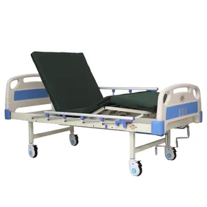 Ucuz 2 fonksiyon manuel ayarlanabilir yaşlı ev hemşirelik tıbbi hastane tekerlekli sandalye ile cum yatak tuvalet
