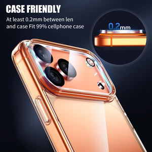 Manufacturer Custom Eagle Eyes Camera <b>Lens</b> <b>Protector</b> for iPhone 17 Pro Max 9H Tempered Glass HD Clear Anti-Scratch Bulk Supply - Product Image 4