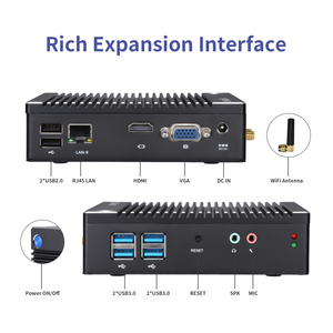 NUC กล่องขนาดเล็กคอมพิวเตอร์ตั้งโต๊ะขนาดเล็กแบบ RK3568สำหรับตู้โฮมออฟฟิศพร้อมหน้าจอ VGA HD - Product Image 5