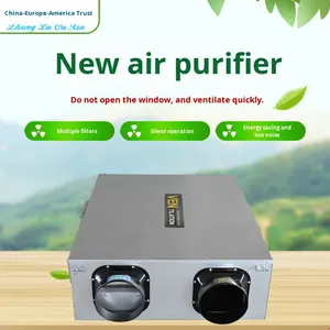 Ventilador de <span class=keywords><strong>Aire</strong></span> Fresco de Flujo Bidireccional con Filtro PM2.5 Zhengling y Intercambiador de Calor Completo <span class=keywords><strong>para</strong></span> Uso Doméstico y Comercial en Toda la <span class=keywords><strong>Casa</strong></span> - Product Image 4