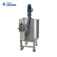 Vente Flash : Cuve de Mélange Automatique en Acier Inoxydable de 200 Litres pour Savon, Cosmétiques, Détergent Liquide, Produits Chimiques pour la Vaisselle et Aliments