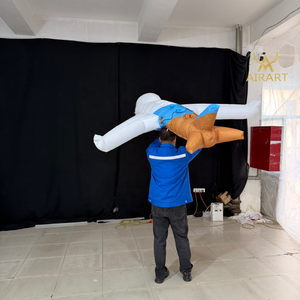 Modèle de ballon gonflable en forme d'avion pour enfants, idéal pour la décoration de musées et de boîtes de nuit - Product Image 4