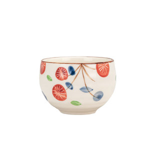 <b>Ceramic</b> Hand Painted Tea <b>Cup</b> With Flower Pattern Retro Design For Afternoon Tea - Product Image 5
