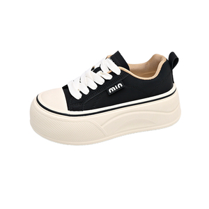 Женские тканевые кроссовки на платформе - Product Image 3