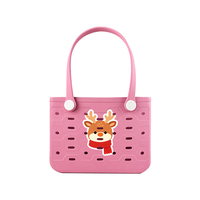 Sac fourre-tout en EVA perforé léger, lavable, portable, avec logo personnalisé, idéal pour la plage - Vente en gros