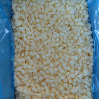 Premium IQF Diepvries Appelblokjes 15x15mm Fuji Appelblokjes voor Industrieel Cider- en Sapverwerking