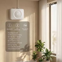 Chauffe-eau électrique instantané portable 3,5 kW avec écran tactile intelligent et boîtier en plastique pour évier de cuisine, chauffage rapide, économie d'énergie