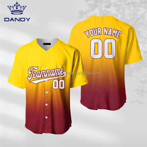 เสื้อเบสบอลแบบซับลิเมชั่นเต็มตัวสำหรับเยาวชน ระบายอากาศได้ดี ชุดเบสบอลแบบกำหนดเอง เสื้อยืดเบสบอลสำหรับผู้หญิง - Product Image 3