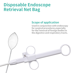 Wegwerp endoscopische retriever medische verbruiksartikelen EO-gesteriliseerd elliptische klasse II accessoires voor chirurgisch gebruik - Product Image 4