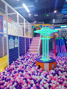 Equipo de Juegos Infantiles Personalizado para Parques Temáticos, Tobogán de Plástico, Set de Juegos Interior para Centros Comerciales - Product Image 4