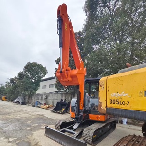 Oferta especial: Miniexcavadora usada Hitachi ZX55USR de 5.5 toneladas, motor de 52kw, PLC, bomba hidráulica, cojinete, caja de cambios, motorreductor, procedente de Japón. - Product Image 5