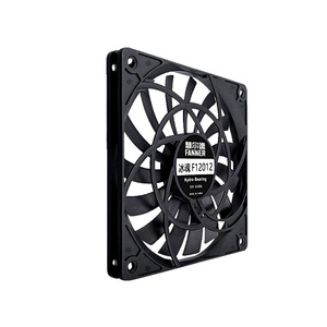 Ventilateur de refroidissement Huierde Ice Soul F12012 120x120x25mm PWM avec roulements hydrauliques pour châssis PC - Product Image 3