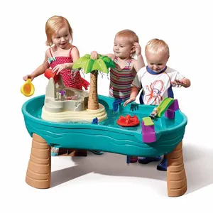 Children's waterfall slide water table indoor-outdoor beach table water park