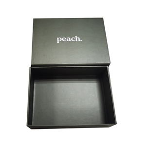 Minimalist Olive Green Rigid Gift Box Custom Logo Lid and Base Box <strong>for</strong> Brand Packaging - Product Image 1