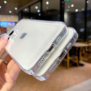 <span class=keywords><strong>Coque</strong></span> de téléphone transparente de luxe personnalisée pour <span class=keywords><strong>iPhone</strong></span> 15 16 13 12 <span class=keywords><strong>11</strong></span>, étui de téléphone portable en PC transparent, nouvelle arrivée - Product Image 2