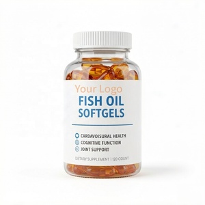 Astrawell <strong>Omega</strong> <strong>3</strong> <strong>Fish</strong> <strong>Oil</strong> Softgel Capsules Vitamin Supplements for Adults Deep Sea <strong>Fish</strong> <strong>Oil</strong> EPA DHA - Product Image 1