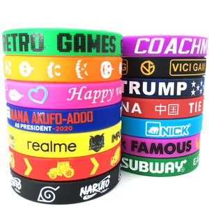 Custom Advertising Silicon Bracelet,Eco-friendly Silicon Wristband,Personalized Logo Wrist Band