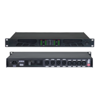 BG4.6 1U Ukuran Digital Audio Power Amplifier BG4.6 Amplifier Daya Kelas D Profesional 4x 900w 4ohm Amplifier Digital untuk Panggung