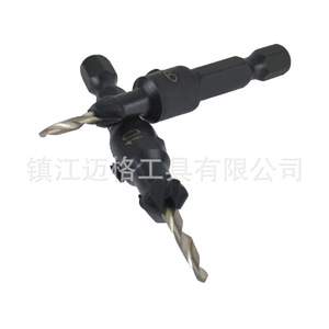 4-Piece Woodworking Tapered Drill Bits 6 10 13mm Hex Shank Countersink Drills For Hole Opening And Countersinking - Product Image 4