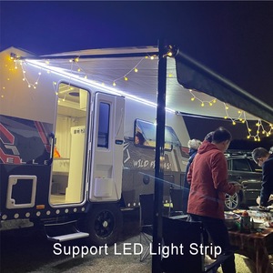 Wareda Nhà máy cung cấp hướng dẫn sử dụng kem chống nắng Motorhome thay thế Vinyl vải RV mái hiên cho Caravan Trailer cắm trại - Product Image 6