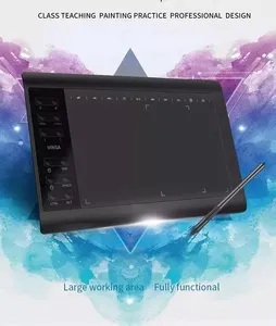 المهنية تصميم الفنان LCD التفاعلية الكتابة الرقمية شاشة القلم جهاز كمبيوتر لوحي للرسومات لمراقبة الرسم