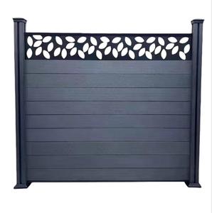<span class=keywords><strong>Kit</strong></span> de clôture en treillis WPC mieux que PVC/PC avec panneaux rigides à lamelles pour clôture extérieure à cadre en métal et aluminium modèle 3D clôture de ferme - Product Image 3