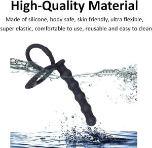 Tapón <span class=keywords><strong>Anal</strong></span> de silicona para hombres y mujeres, joyería de cristal, suave, táctil, tapón <span class=keywords><strong>Anal</strong></span>, cuentas, <span class=keywords><strong>dilatador</strong></span> <span class=keywords><strong>Anal</strong></span>, juguetes masculinos - Product Image 6
