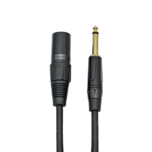 Câble <span class=keywords><strong>RCA</strong></span> mono en métal portable <span class=keywords><strong>XLR</strong></span> vers jack 6,35 mm mâle avec blindage combiné et gaine en nylon PVC pour haut-parleurs et lecteurs DVD - Product Image 3