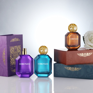 Rỗng Tùy Chỉnh Màu Nước Hoa Phun Hương Thơm Chai 30Ml 50Ml 100Ml Sang Trọng Độc Đáo Thủy Tinh Nước Hoa Chai Rỗng Với Hộp - Product Image 2