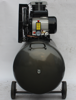 Italie Type 200L/300L/500L Compresseur d'air à piston 4HP 3KW Construction de réservoir stationnaire 2.2KW Puissance du moteur 10BAR Nouveau