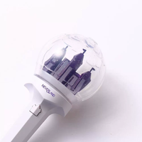 Mini Concert Cheer ing Light Stick Schlüssel bund Anhänger Austauschbarer Lichtst reifen Auto Schlüssel ring Blinkender Schlüssel bund