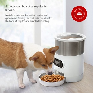 Distributeur automatique de nourriture pour animaux de compagnie intelligent Wifi 4,5L Distributeur de nourriture pour animaux de compagnie intelligent Wifi Double bol Distributeur automatique de nourriture pour chiens - Product Image 2