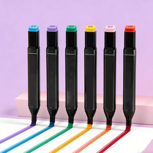 Juego de Marcadores Artísticos de Doble Punta Ikeyword para Estudiantes, Tinta Permanente a Base de Alcohol, No Borrable, para Dibujar y Esbozar - Product Image 5