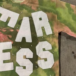 T-shirts pour hommes personnalisés en coton 100% imprimés numériquement, ourlet brut, surdimensionnés, hip-hop, respirants, séchage rapide - Product Image 4