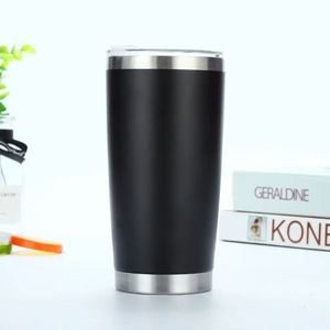 20oz Vacuum sealed <b>Double</b> <b>Wall</b> Car Tumbler Reusable Stainless Steel Beverage <b>Mug</b> - Product Image 1