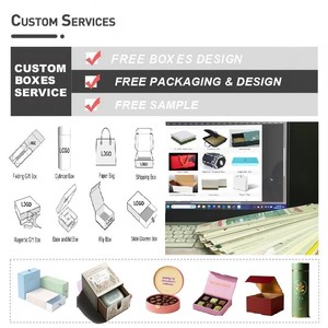 Boîte cadeau pliable magnétique en carton de luxe avec logo personnalisé, gaufrage, emballage haut de gamme - Product Image 3